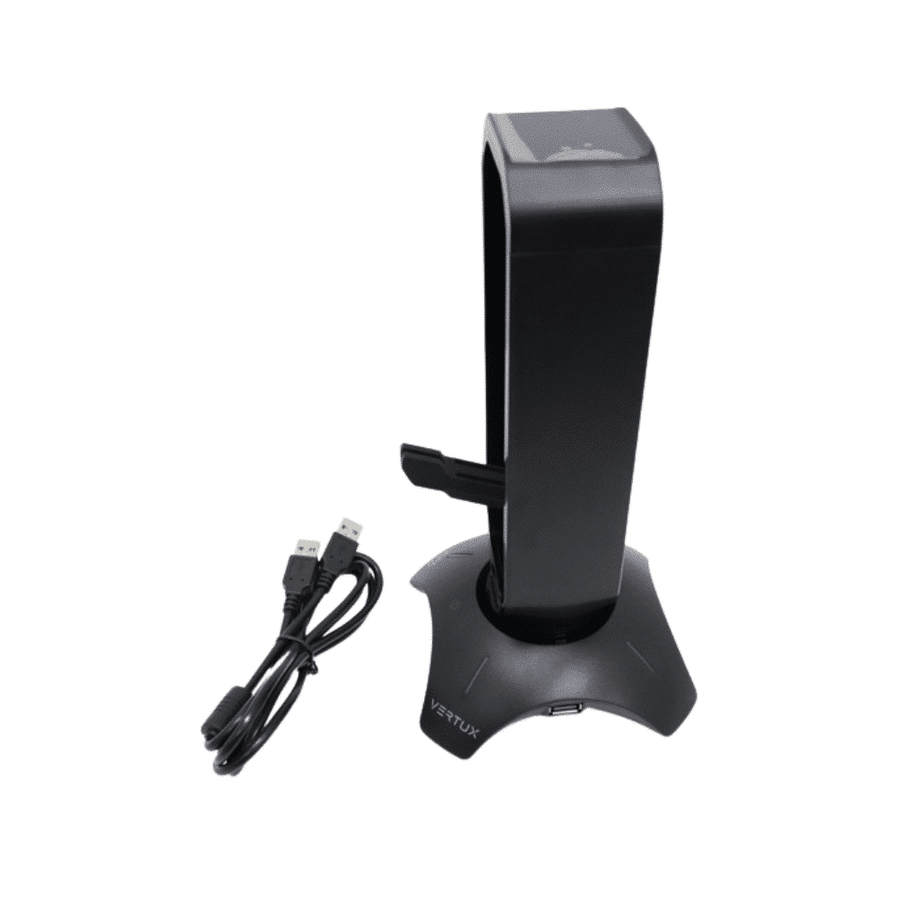 Multi-Purpose Bungee With Headphone Stand And USB HUB