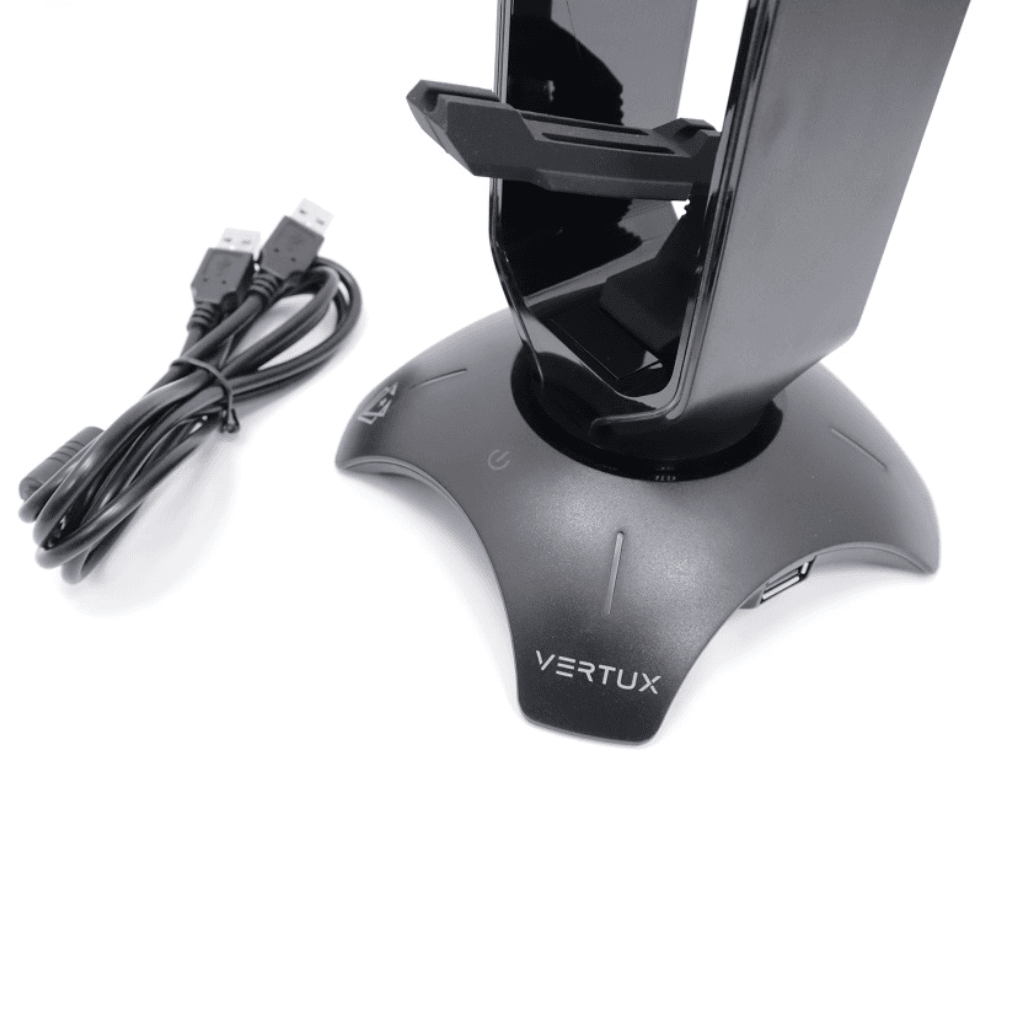 Multi-Purpose Bungee With Headphone Stand And USB HUB