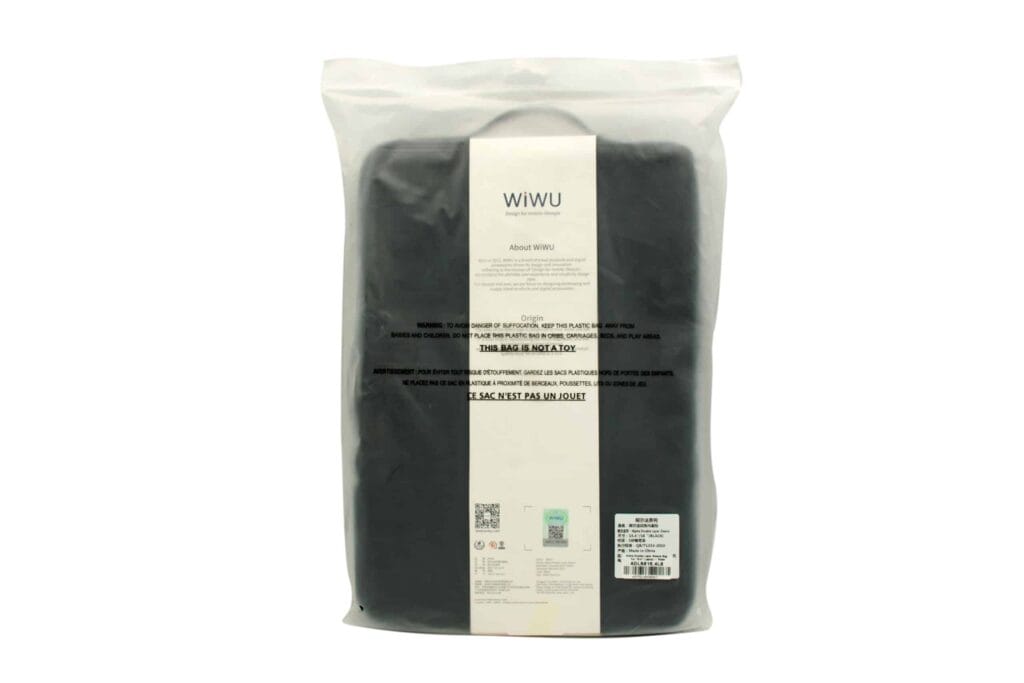Wiwu Alpha Double Layer Sleeve Bag For Laptop Black