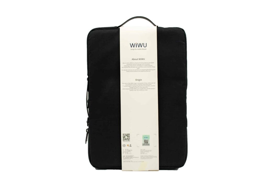 Wiwu Alpha Double Layer Sleeve Bag For Laptop Black
